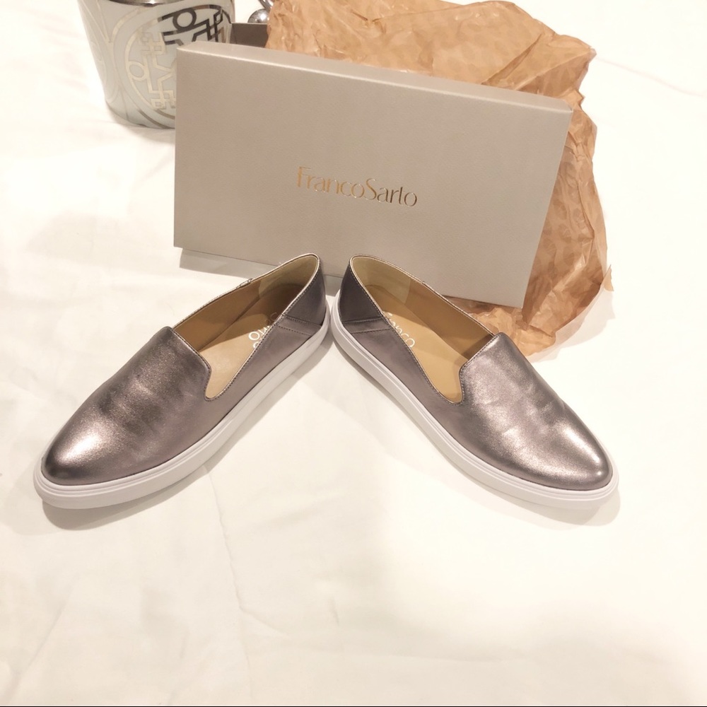 Franco Sarto Mitchell Metallic Sneaker